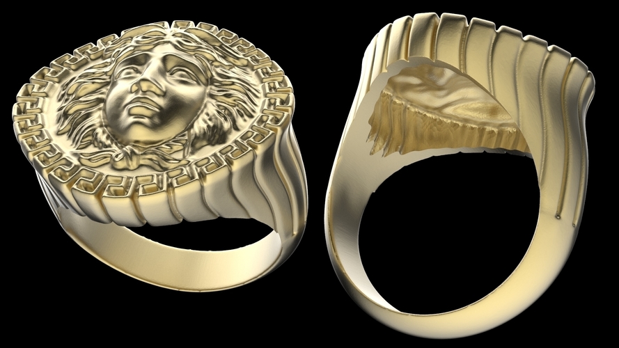 medusa ring  3D Print 245300