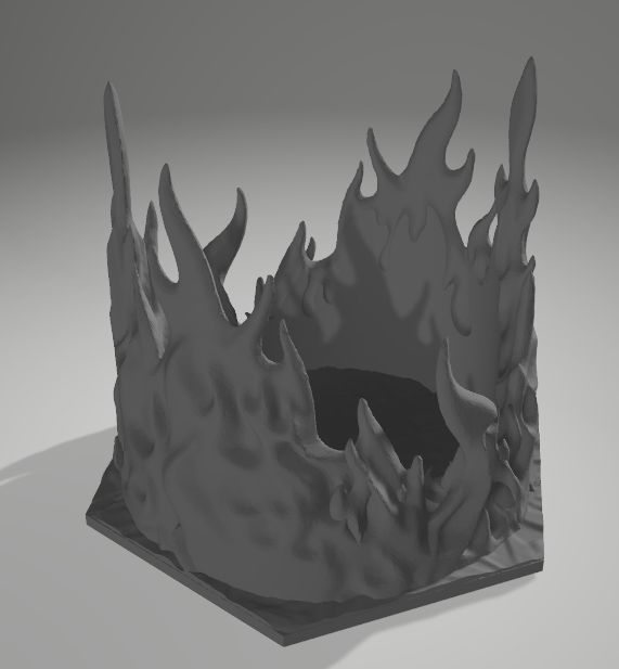 3D Printed Fire Hex by CaptainFathom | Pinshape