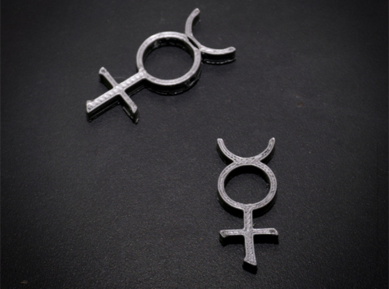 Alchemical Mercury Necklace