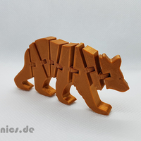 Flexi Articulated Bear - Thumbnail 4