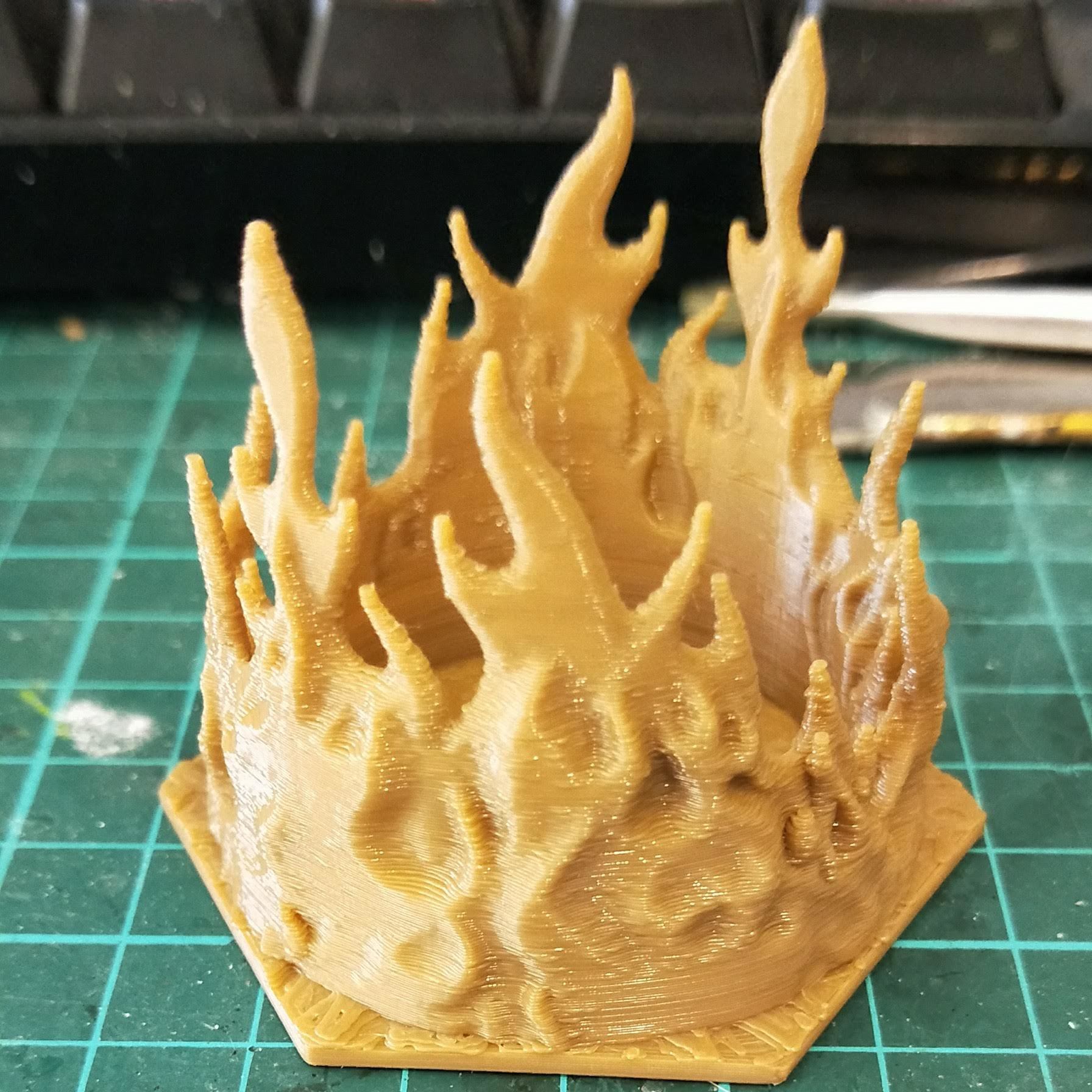 3D Printed Fire Hex by CaptainFathom | Pinshape