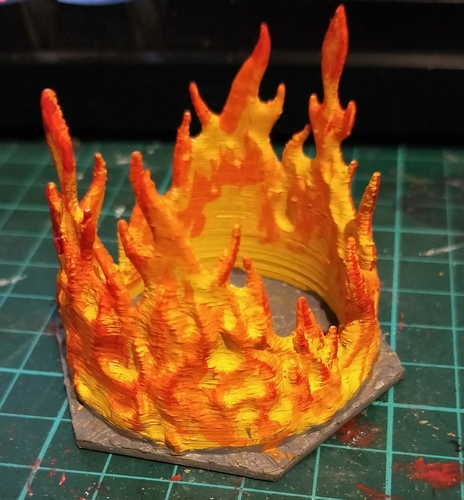 Fire Hex 3D Print 245537