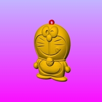 Doraemon Key ring pendant 1-3 - Thumbnail 1