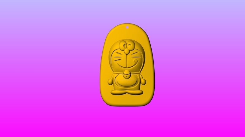 Doraemon Key ring pendant 1-3