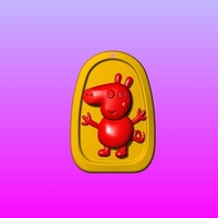 George Key ring pendant 1-3 - Thumbnail 2