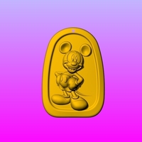 Mickey Key ring pendant 1-3 - Thumbnail 1