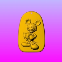 Mickey Key ring pendant 1-3 - Thumbnail 2