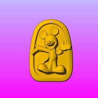 Mickey Key ring pendant 1-3 - Thumbnail 3