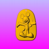 Mickey Key ring pendant 4-6 - Thumbnail 3