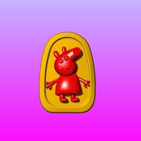 Pec Key ring pendant 1-3 - Thumbnail 3