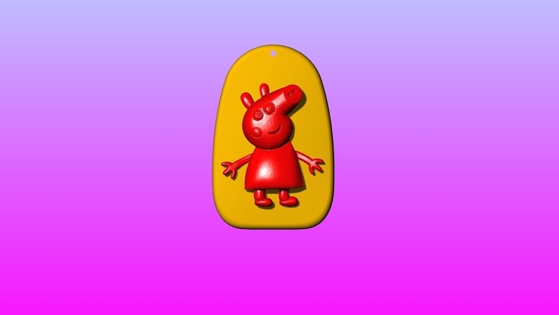 Pec Key ring pendant 4-6