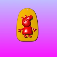 Pec Key ring pendant 4-6 - Thumbnail 3