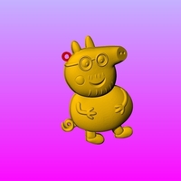 Pig daddy Key ring pendant 1-3 - Thumbnail 1