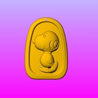Snoopy Key ring pendant  - Thumbnail 2