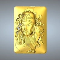 Guan Gong Pendant 28-34 - Thumbnail 2
