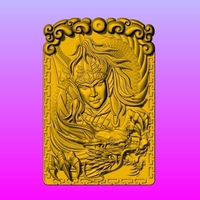 Guan Gong Pendant 28-34 - Thumbnail 3