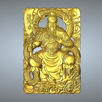 Guan Gong Pendant 28-34 - Thumbnail 5