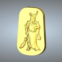 Guan Gong Pendant 21-27 - Thumbnail 1