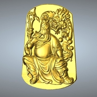 Guan Gong Pendant 21-27 - Thumbnail 6