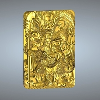 Guan Gong Pendant 35-41 - Thumbnail 3