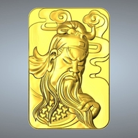 Guan Gong Pendant 42-48 - Thumbnail 6