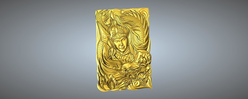 Guan Gong Pendant 42-48