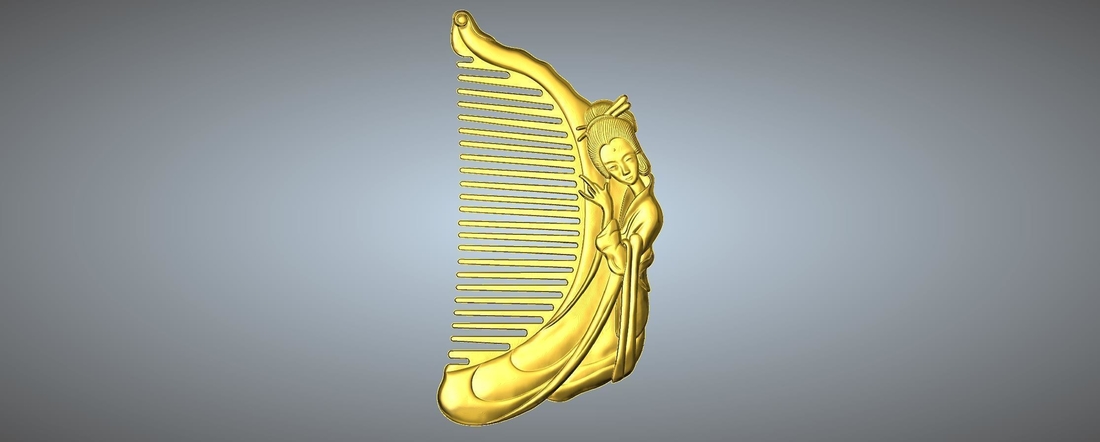 Beauty comb 2 3D Print 245628
