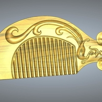 Small Ganoderma lucidum comb 3D Printing 245646