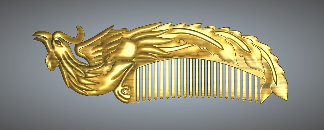 Phoenix comb 3 3D Print 245653