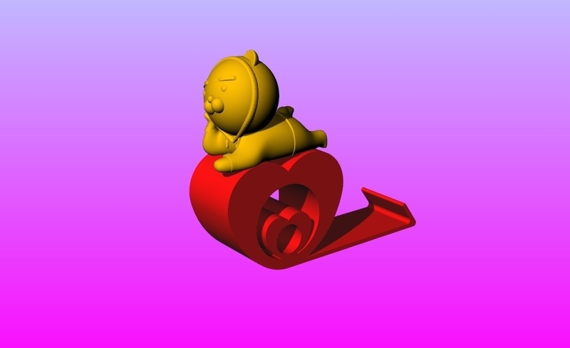 HoodRyan lyingdown phone holder