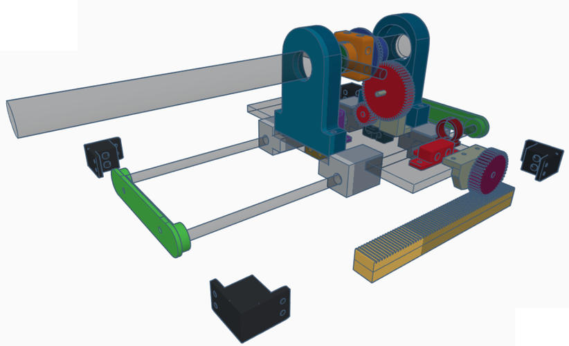 Flight simulator yoke command system 3D Print 245683