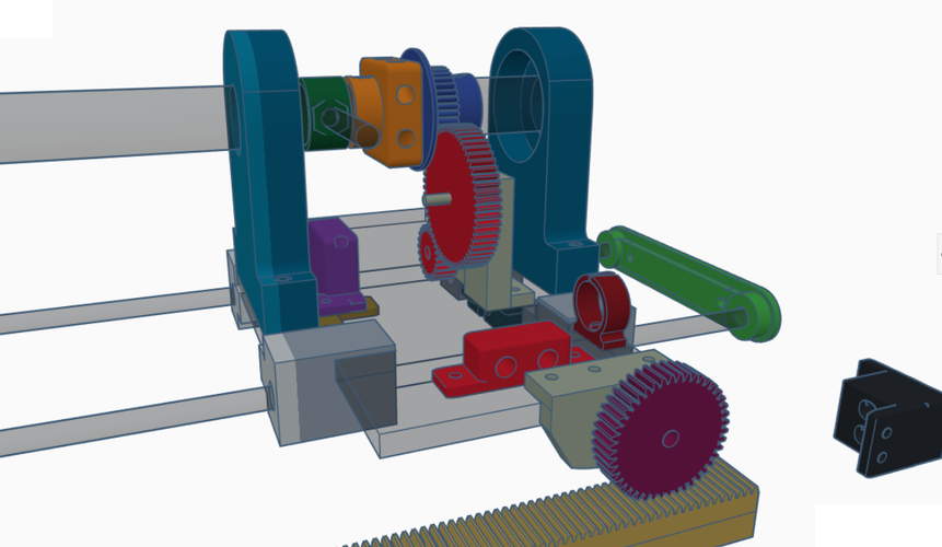 Flight simulator yoke command system 3D Print 245686