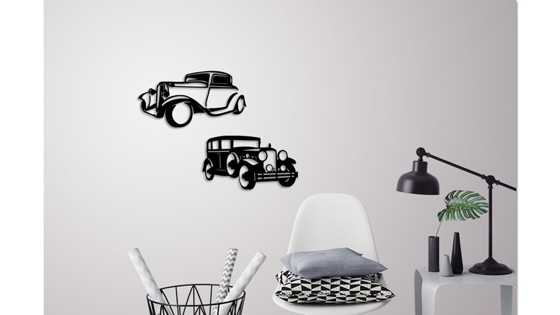Classic cars wall decoration