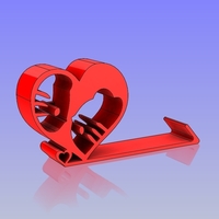 Kitty Couple phone holder 9 - Thumbnail 1