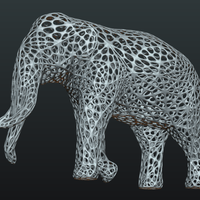 Mesh Elephant - Thumbnail 1