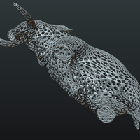 Mesh Elephant - Thumbnail 4