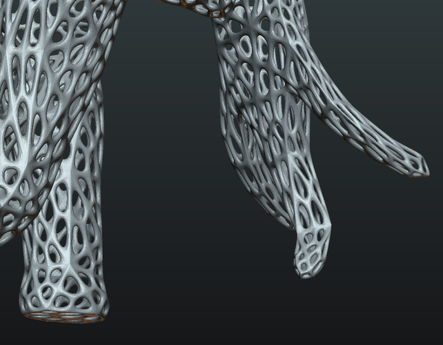 Mesh Elephant 3D Print 245851