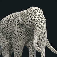 Mesh Elephant - Thumbnail 12