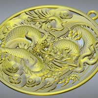 Dragon pendant - Thumbnail 2