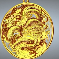 Dragon pendant - Thumbnail 4
