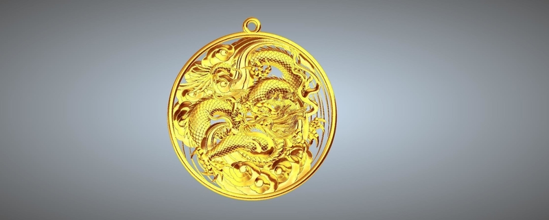 Dragon pendant