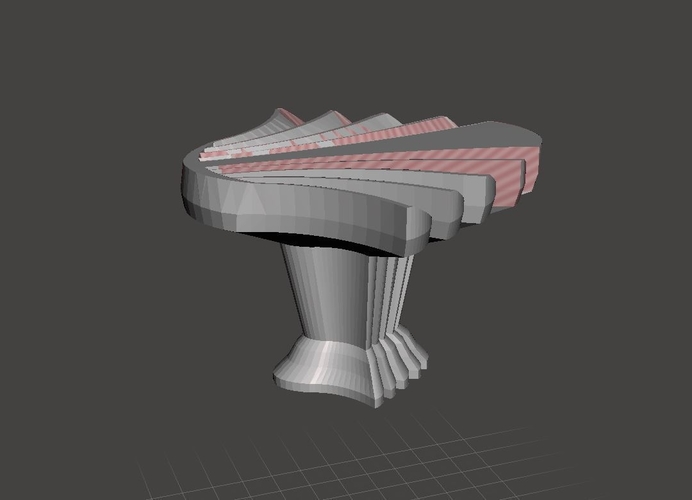 Art Deco Knob 3D Print 245906