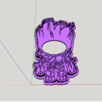 GROOT BODY COOKIE CUTTER - Thumbnail 3