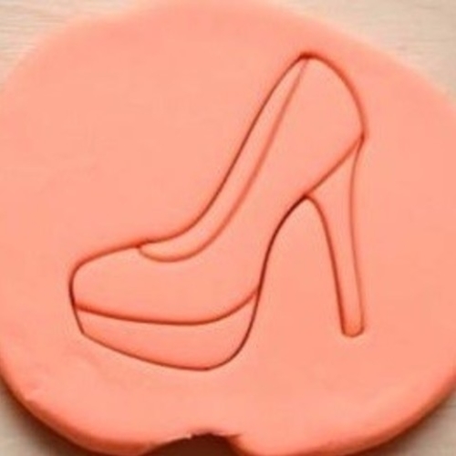 PRINCESS SHOE COOKIES CUTTER 3D Print 245973