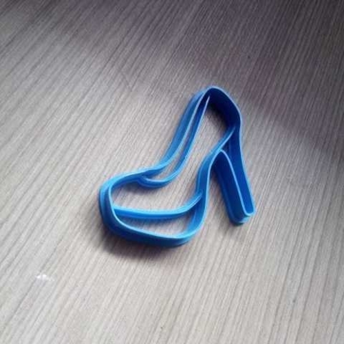 PRINCESS SHOE COOKIES CUTTER 3D Print 245974