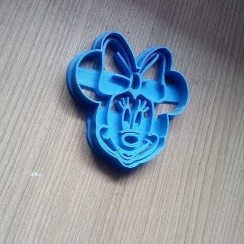 MINNIE MOUSE FACE COOKIES CUTTER