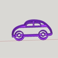 VINTAGE CAR COOKIE CUTTER - Thumbnail 1