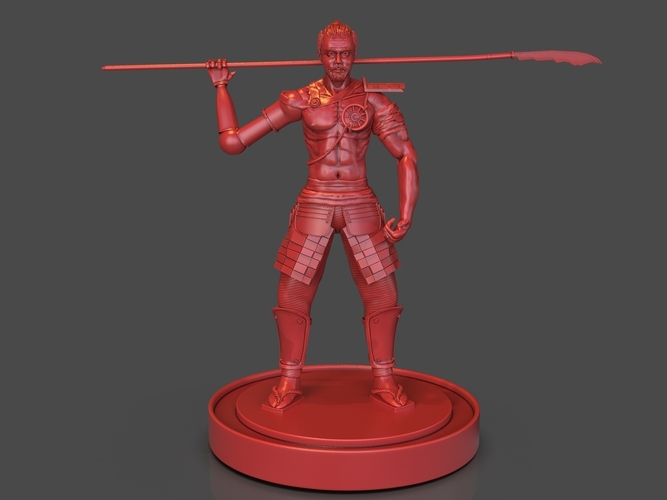 Steampunk Samurai 3D Print 245983