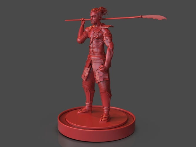 Steampunk Samurai 3D Print 245984