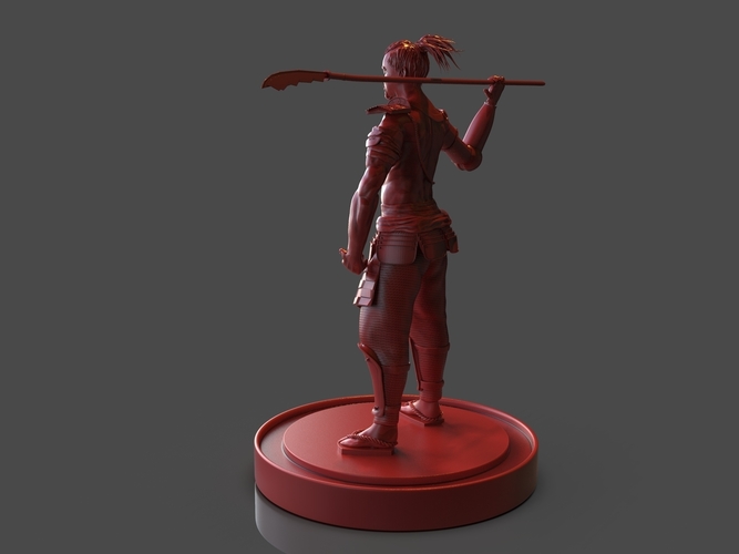 Steampunk Samurai 3D Print 245986